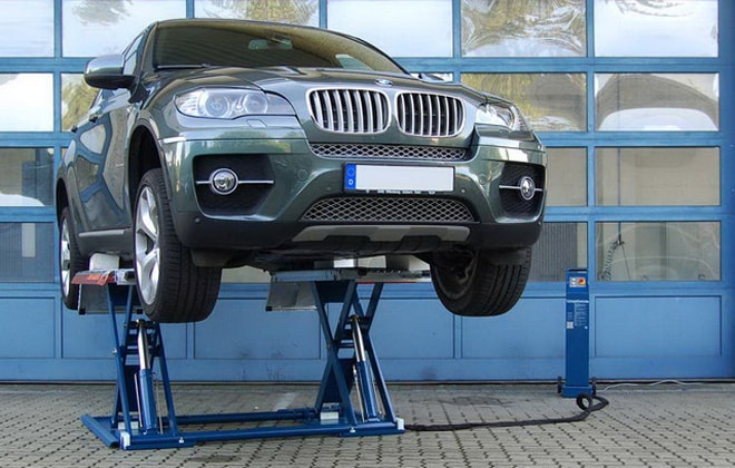 Автоподъемник 2-стоечный с верхней синхронизацией: оптимальный выбор на СТО