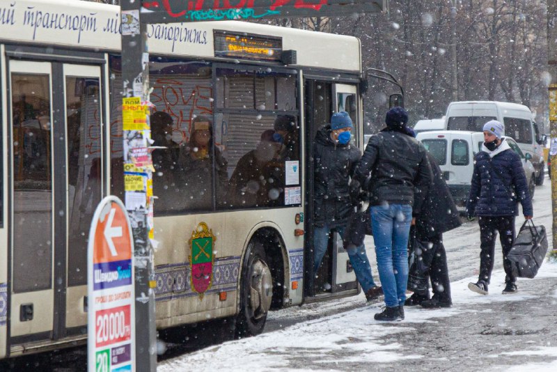 На 30 січня в Запоріжжі заплановані зміни в роботі громадського транспорту