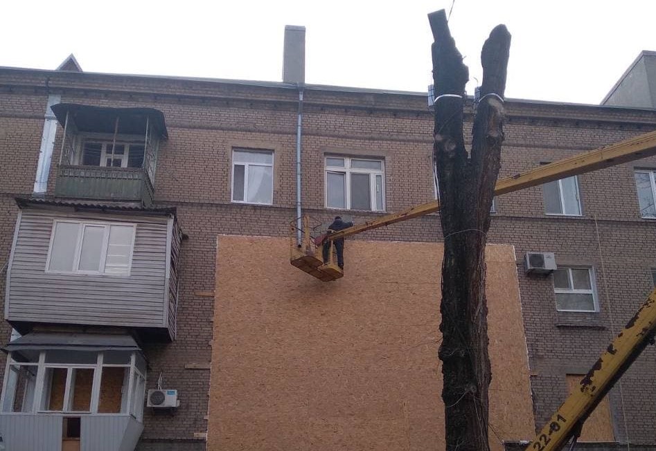 В Запорожье на пострадавший от взрыва дом установили маячки: в каком он состоянии