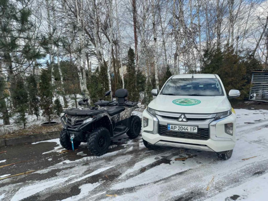 Запорожским лесникам бесплатно передали новую технику (ФОТО)