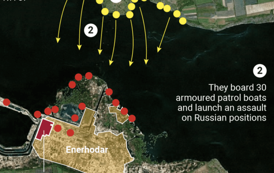 Військовий оглядач прокоментував новину про український десант біля ЗАЕС