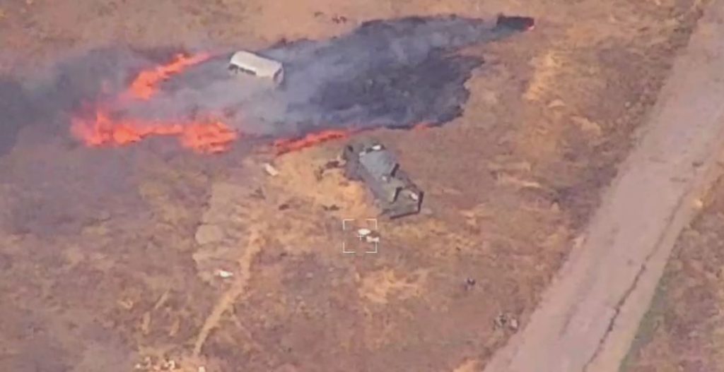 HIMARS «підсмажив» піхоту та техніку росіян під Старобогданівкою на Запоріжжі (ВІДЕО)