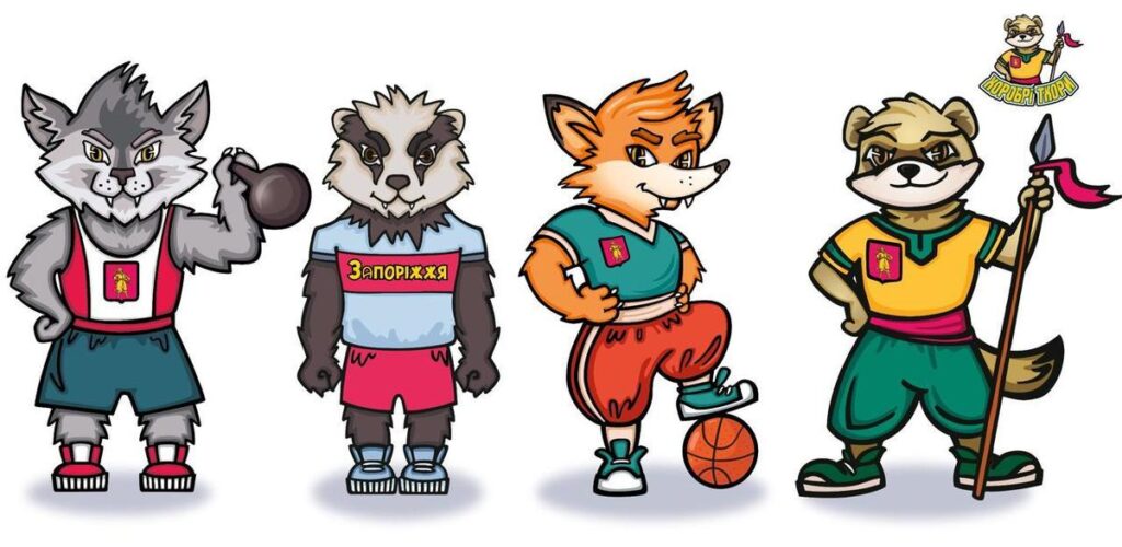 Запорізька область обирає спортивний талісман для участі в проєкті «Пліч-о-пліч Всеукраїнські шкільні ліги»