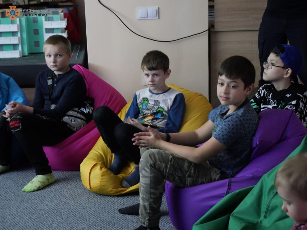 В одній із запорізьких шкіл влаштували безпековий інтерактив