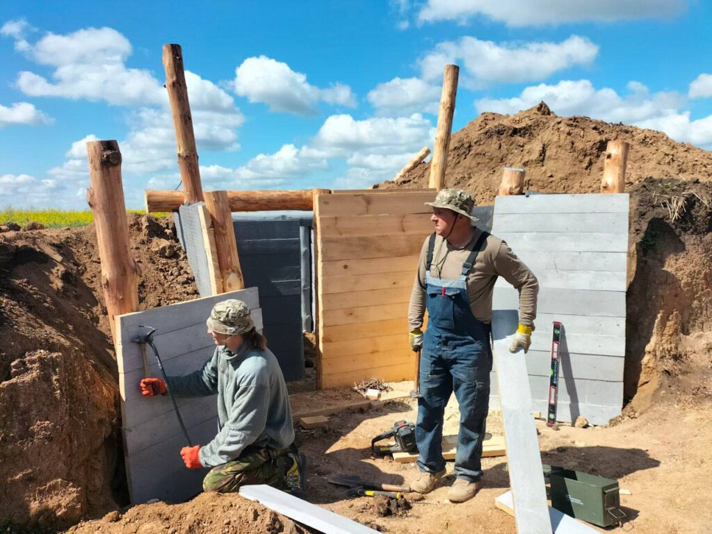 Як триває зведення фортифікаційних укріплень на Запоріжжі (ФОТО)