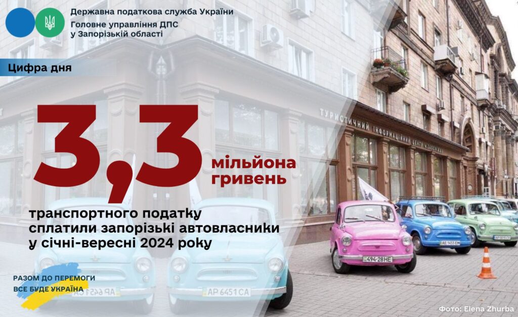 Запорізькі власники елітних авто сплатили транспортний податок