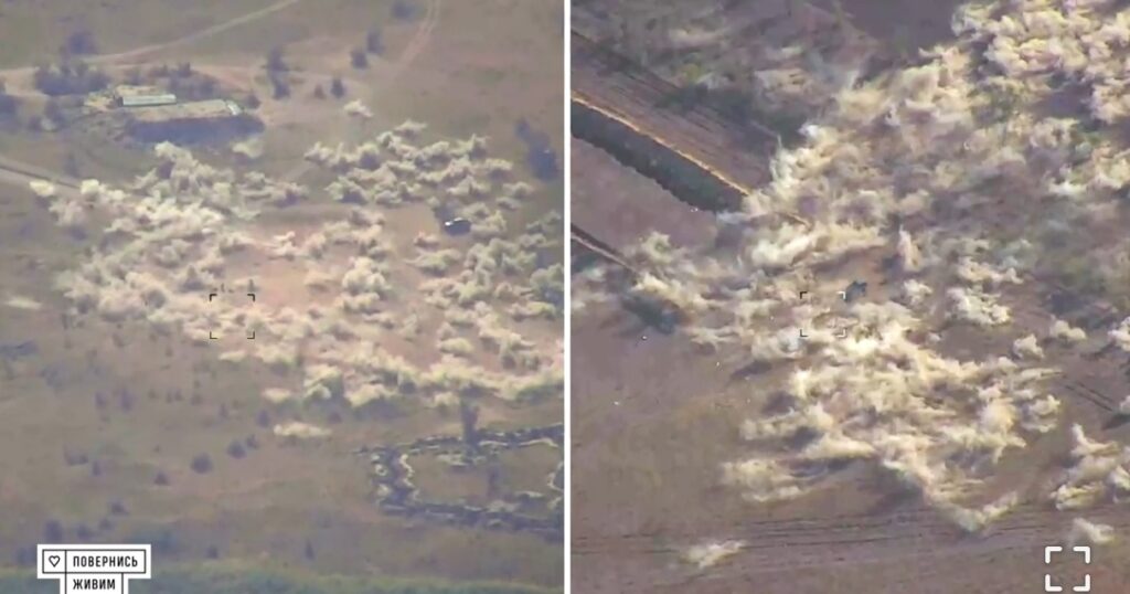 ЗСУ знищили полігон з росіянами на Запоріжжі: ефектне відео