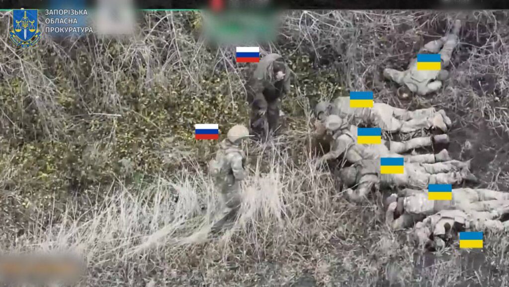 Окупанти розстріляли українських військовополонених на Запоріжжі