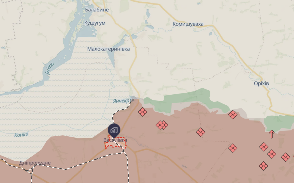 Російські джерела повідомляють про спробу прориву ЗСУ під Запоріжжям