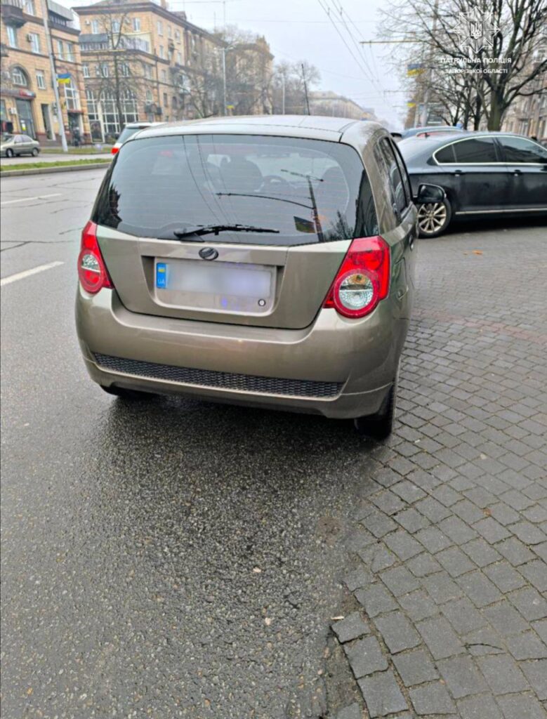 У Запоріжжі викрили водія в стані наркотичного сп’яніння з підробними правами